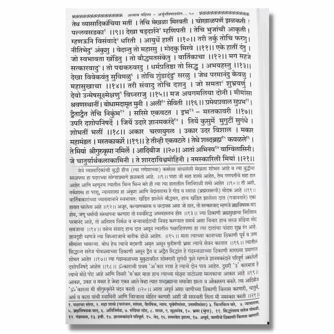 सार्थ श्री ज्ञानेश्वरी (Sarth Shree Dnyaneshwari) Marathi Book By  वै.श्री.ह.भ.प. मामासाहेब दांडेकर  (Shree. H. Bha. P. Mamasaheb Dandekar) inner page 2