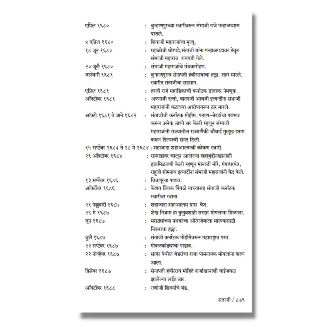 संताजी (Santaji) Marathi Book By काका विधाते Kaka Vidhate Sample text 18