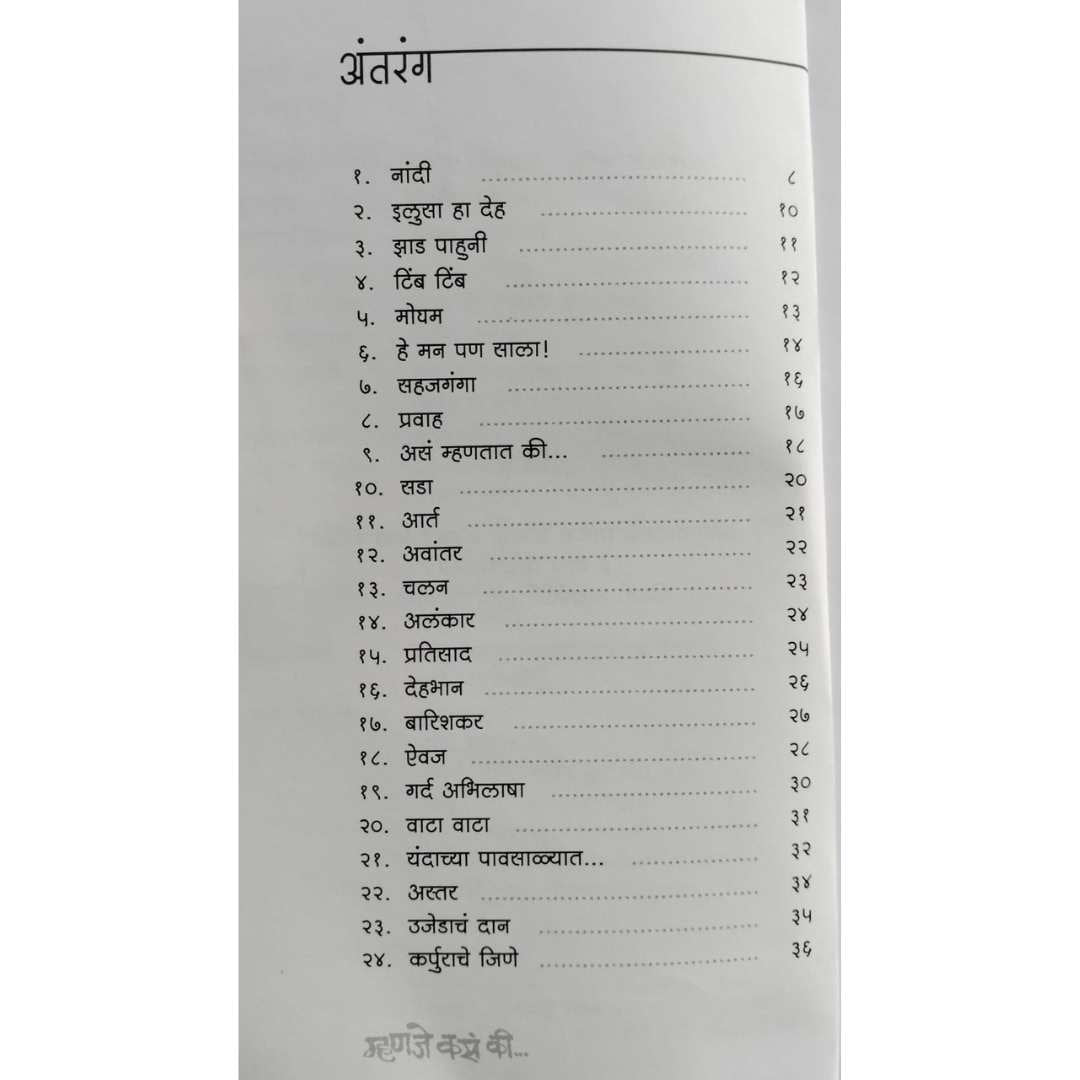 म्हणजे कसं की.... ( Mhanje Kas Ki.....)